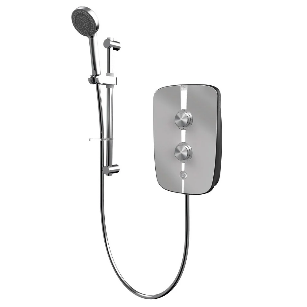 Aqualisa Lumi+ Electric Shower Mirrored Chrome 8.5kW - Image 4