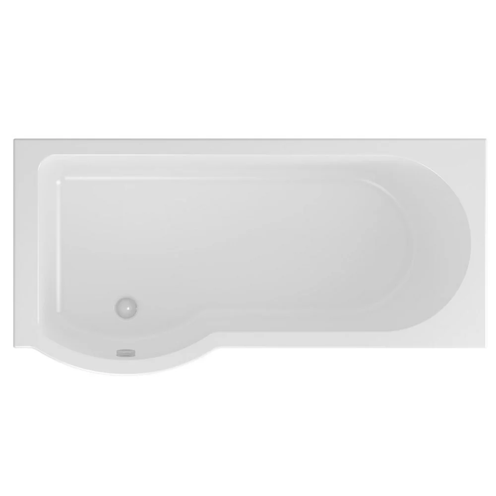 Beaufort Portland P Shape Left Handed Shower Bath - Image 3