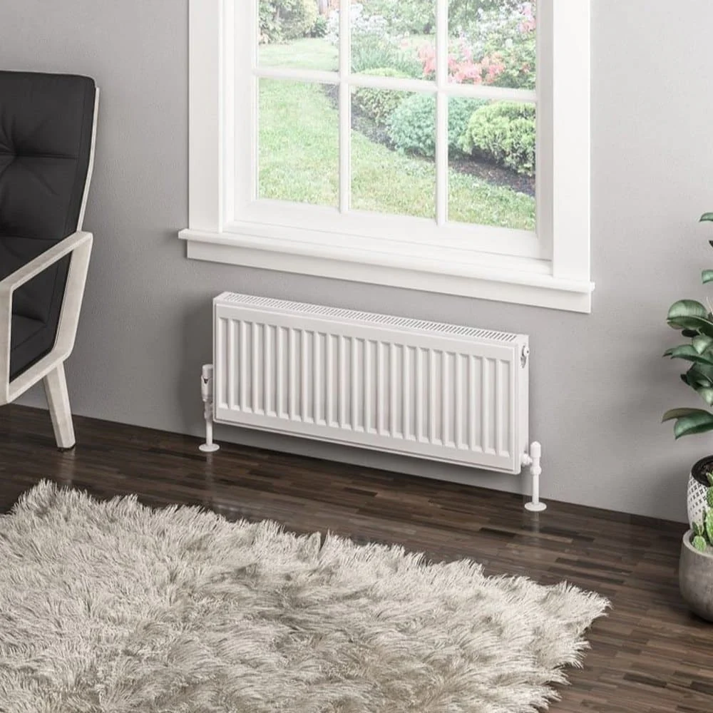 Eastbrook Type 11 300mm High Gloss White Compact Panel Radiator - Image 4