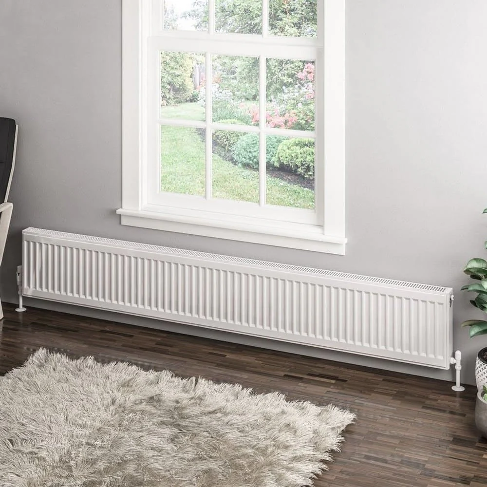 Eastbrook Type 11 300mm High Gloss White Compact Panel Radiator - Image 9