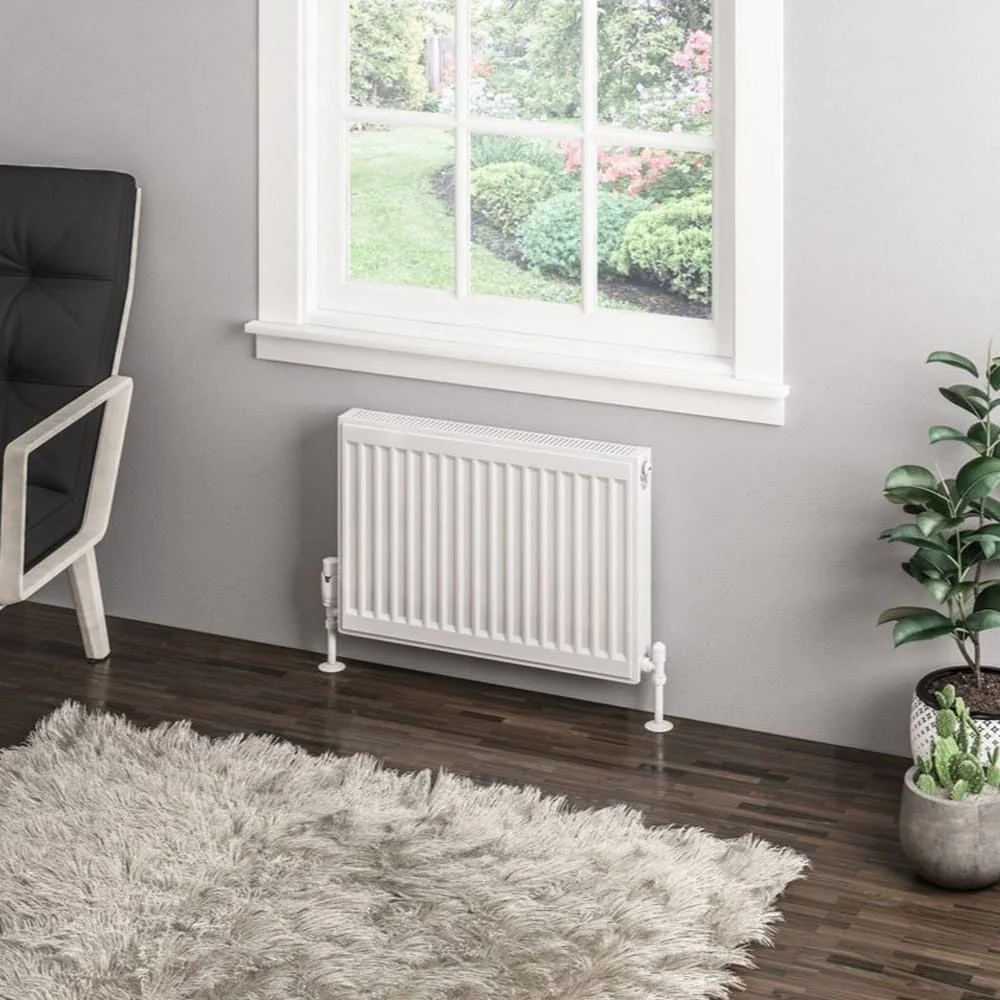 Eastbrook Type 11 400mm High Gloss White Compact Panel Radiator - Image 3