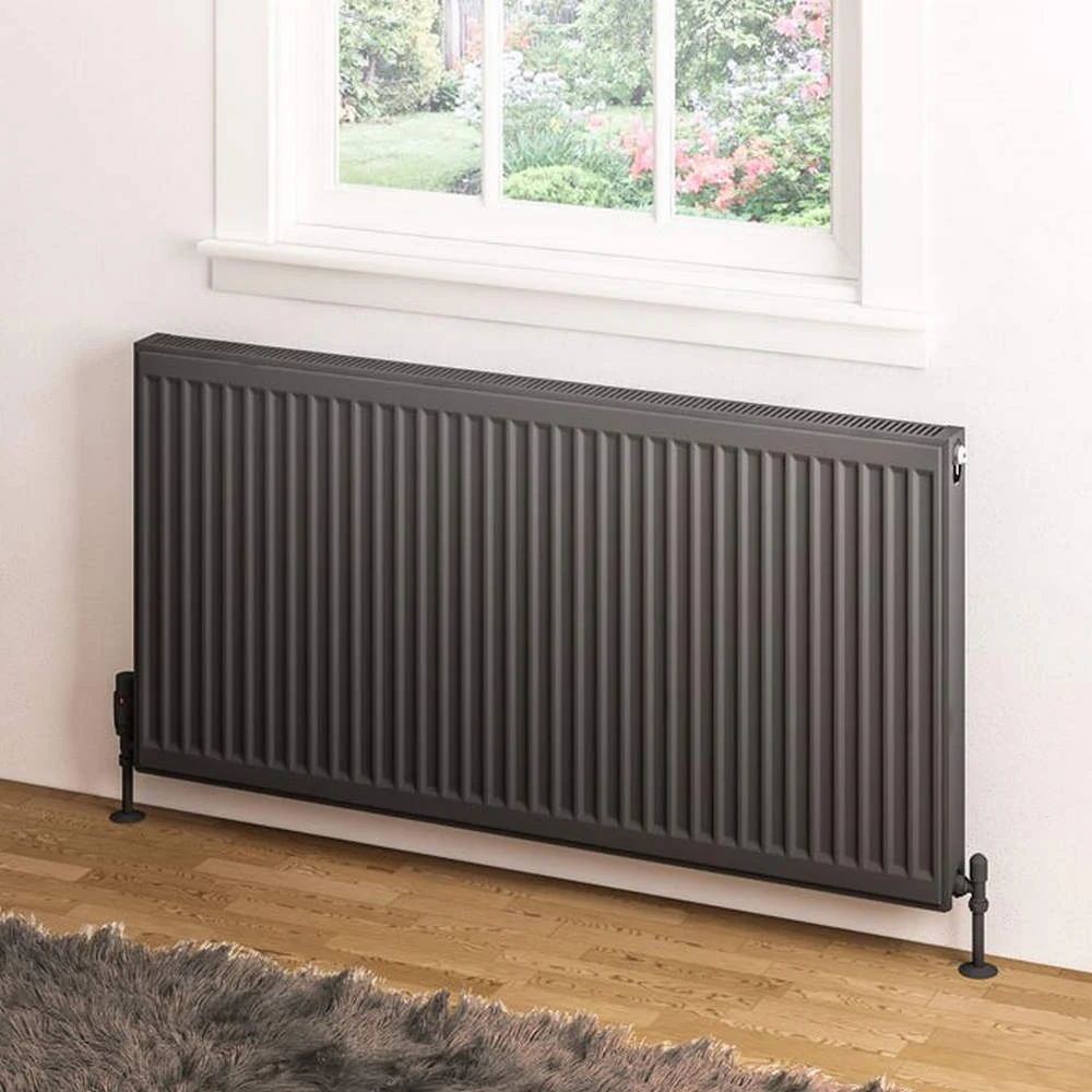 Eastbrook Type 21 600mm High Matt Anthracite Compact Panel Radiator - Image 5