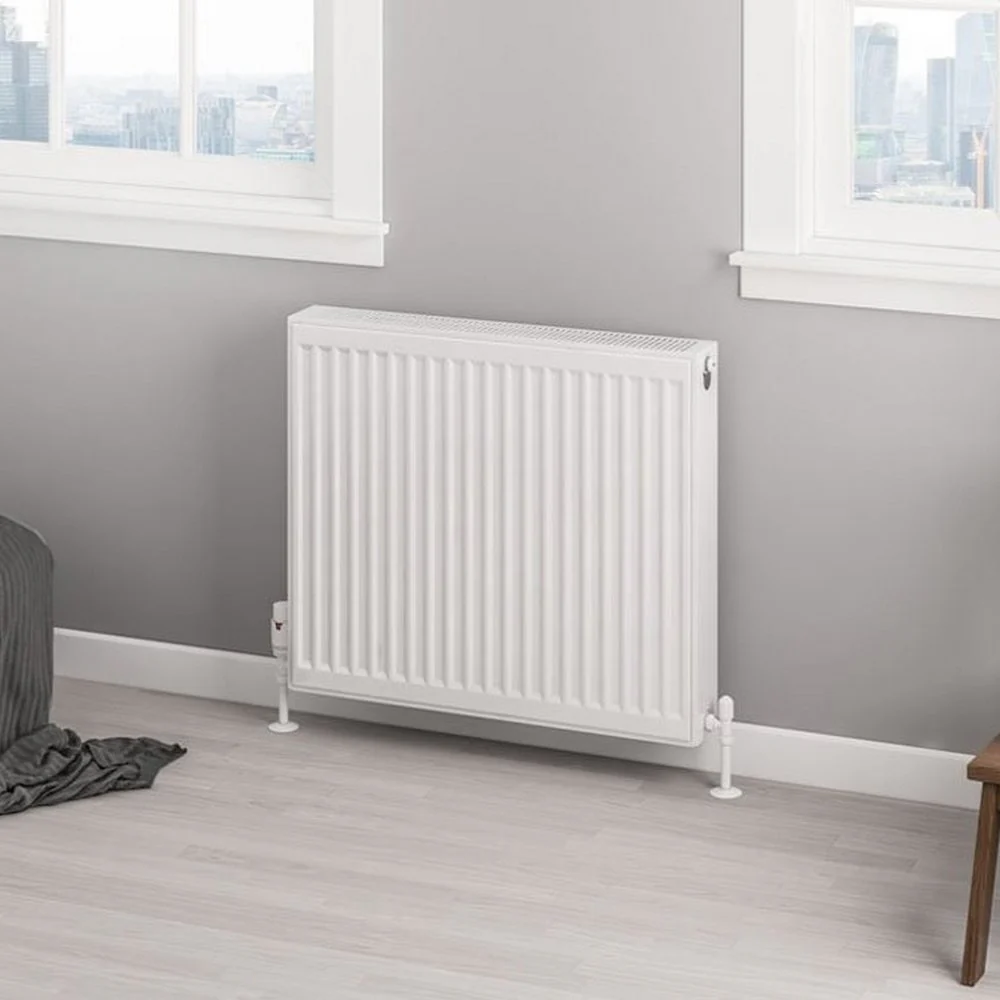 Eastbrook Type 22 600mm High Gloss White Compact Panel Radiator - Image 4