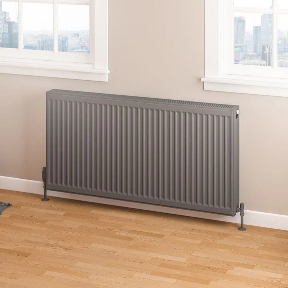 Eastbrook Type 22 600mm High Matt Anthracite Compact Panel Radiator - Image 5
