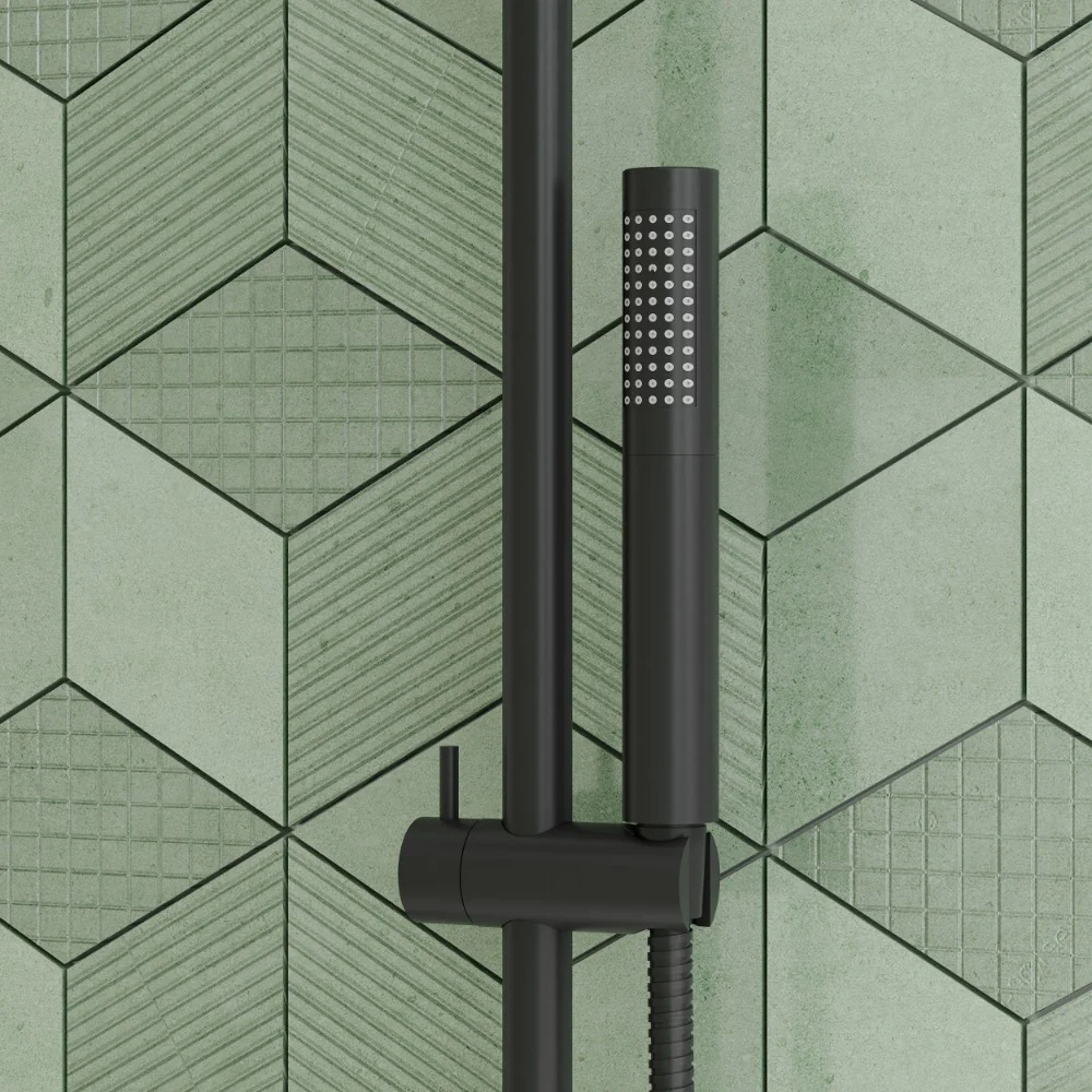 Core Black Round Valve with Riser Kit and Head - Image 4