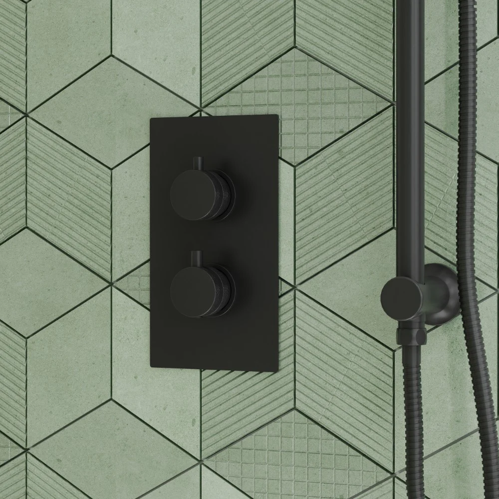 Core Black Round Valve with Riser Kit and Head - Image 5