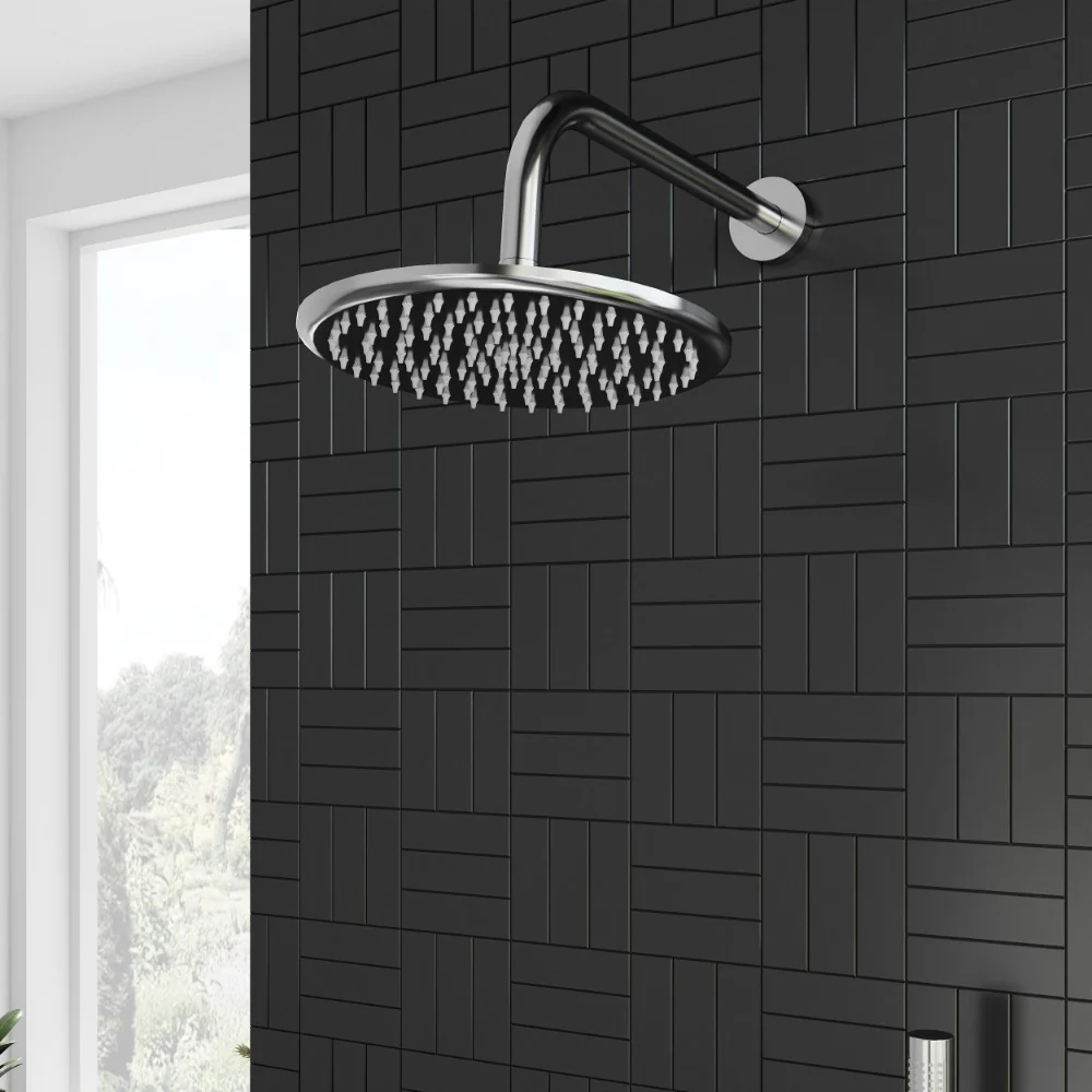 Core Chrome Concealed Shower with Fixed Head and Handset - Image 5