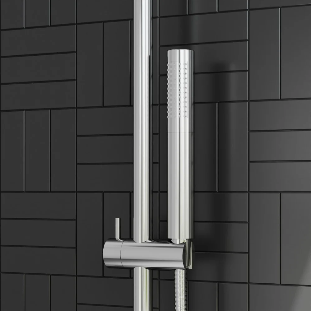 Core Chrome Round Valve with Riser Kit and Head - Image 5