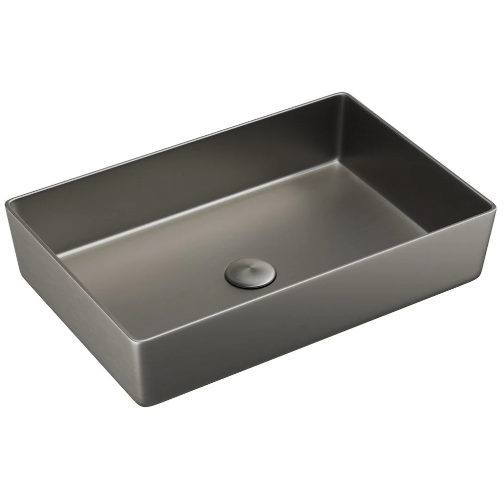Core Metal Rectangular Countertop Basin - Image 4